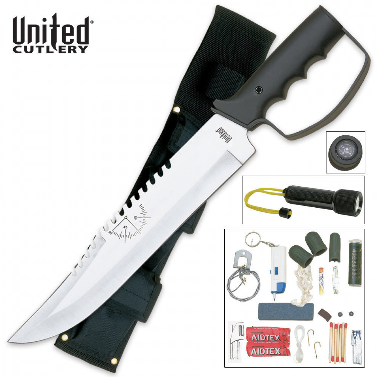 Bushmaster Survival Knife and Kit